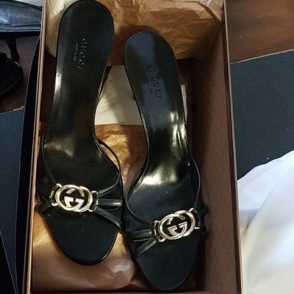 Gucci sandal heels